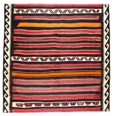 Käsin solmittu persialainen matto Hashtrud Kelim 208x211cm