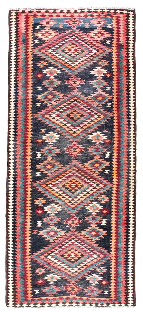 Håndknyttet Persisk Tæppe Meshkin Shahr Kelim 122x288