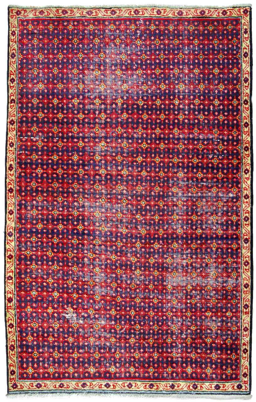 Käsin solmittu persialainen matto Tabriz 108x167cm