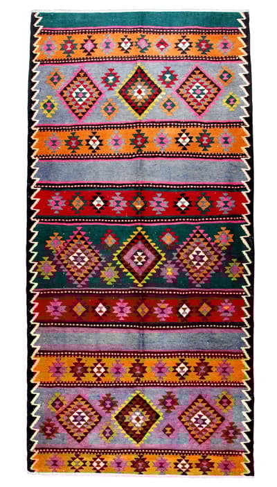 Käsin solmittu persialainen matto Ahar Kelim 150x326cm
