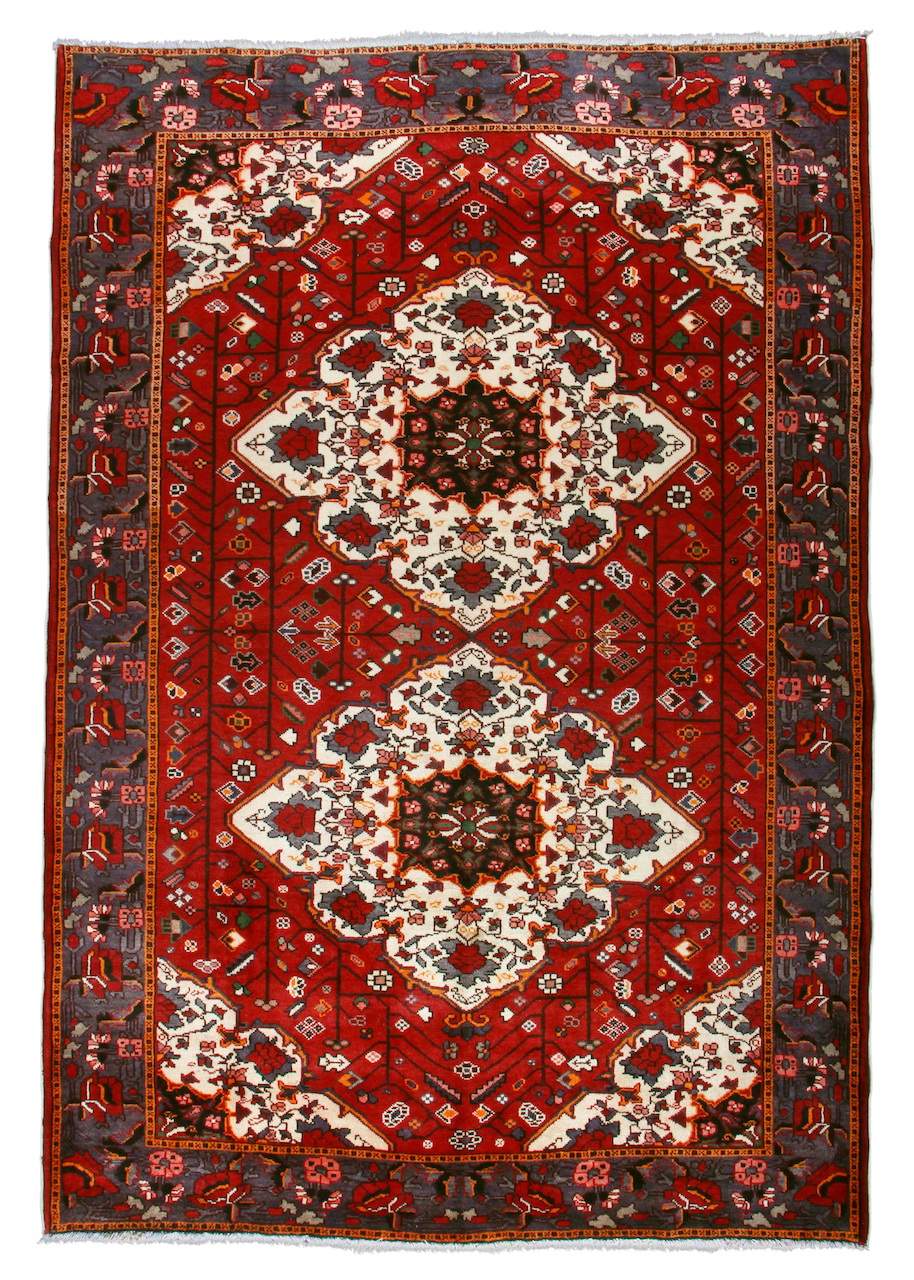 Käsin solmittu persialainen matto Bakhtiar 205x305cm