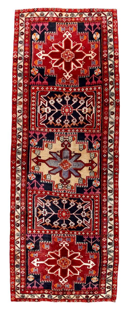 Käsin solmittu persialainen matto Ardebil 111x302cm