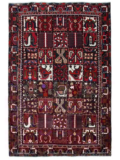 Käsin solmittu persialainen matto Bakhtiar 201x303cm