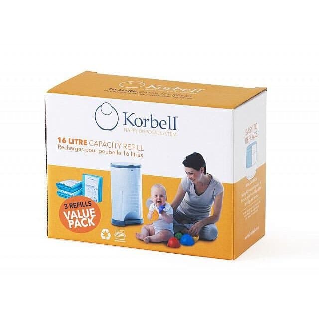 Blöjhink Korbell Refill 3-pack