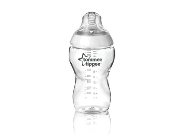 Tommee Tippee Biberons Easi-Vent, Gjennomsiktig, Hvit
