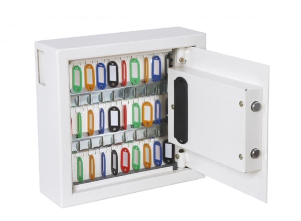 phoenix Schlüsseltresor KS0031E, für 30 Schlüssel elektronisches Hochsicherheitsschloss, bis zu 8 Stellen (KS0031E)