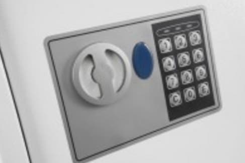 Phoenix Safe Co. KS0031E MKII, Valkoinen, 300 x 100 x 280 mm