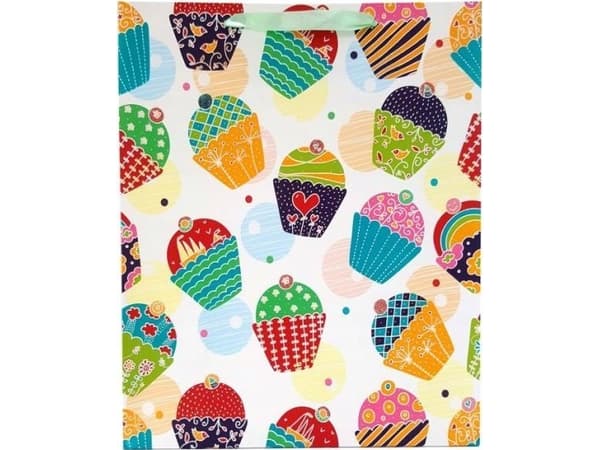 JU-PITER Presentpåse för cupcakes 1363A 31x42x12cm p12, pris per 1 st