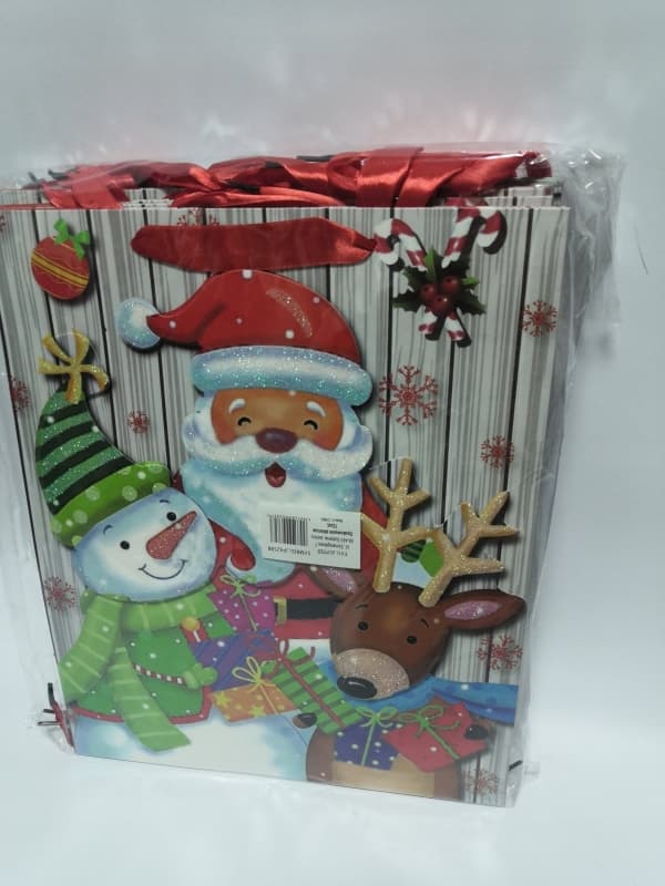 JU-PITER Julklappspåse 4258B 26x32x12cm p12, pris per 1 st