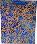 Miniatyrbild 2 av 4: JU-PITER Presentpåse rosor metallic 1224A 31x42x12cm p12, pris per 1 st