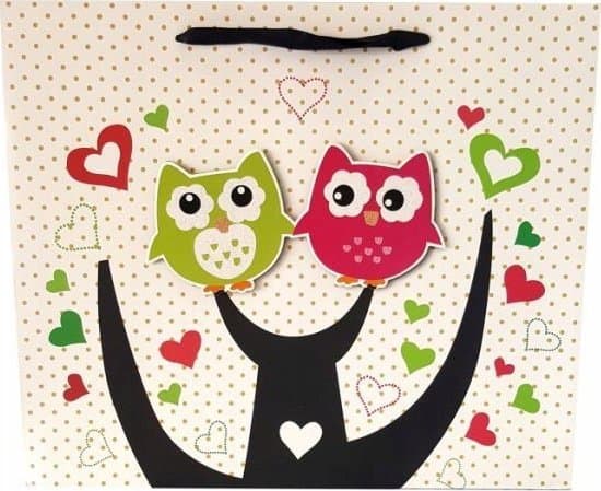 JU-PITER Lahjapussi 2069A 42x33x12cm p12, hinta per 1 kpl