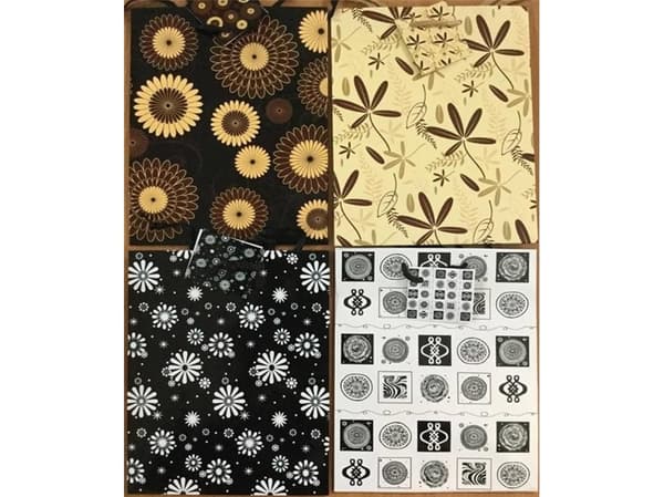 Panorama Dekorativ laminert veske PL-2 01 ornament