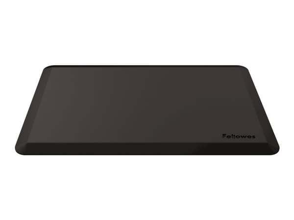 Fellowes Wellness - Golvmatta - rektangulär - 91.4 x 61 cm - svart