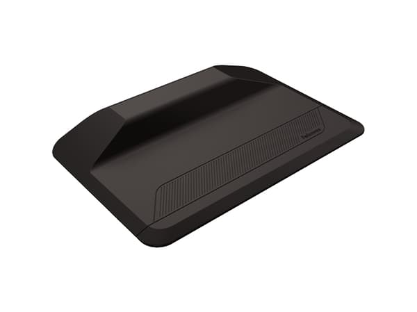 Fellowes ActiveFusion - Golvmatta - rektangulär - 91.4 x 61 cm - svart