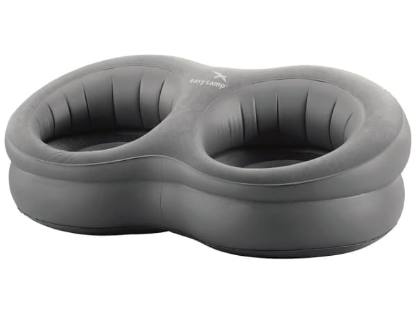 Easy Camp Movie Seat Double 300048, Sessel, Dobbelt stol, Grå, PVC, 850 mm, 1500 mm, 530 mm