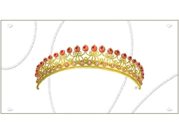 DA VINCI Karnet Tiara DaVinci 12x23 cm + koperta (G06 34A 226)