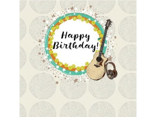Clear Creation Square Pass Season CL0209 Birthday Guitar