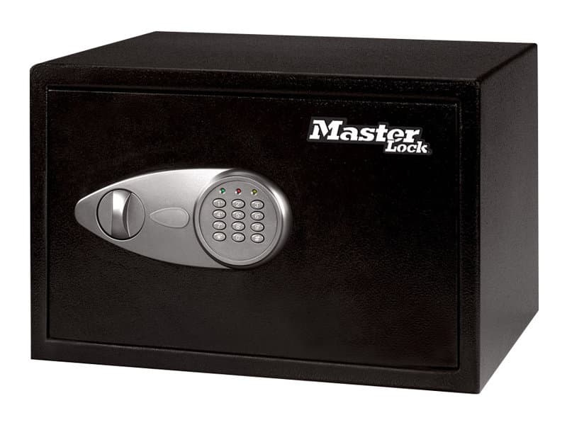 Master Lock Medium No. X055ML - Säker - massivt stål - grå, svart