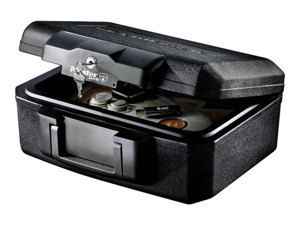 Master Lock No. L1200 - Liten - portable safe for cell phone / documents / flash drives - svart