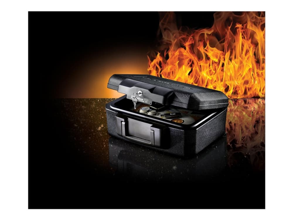 Master Lock No. L1200 - Liten - portable safe for cell phone / documents / flash drives - svart