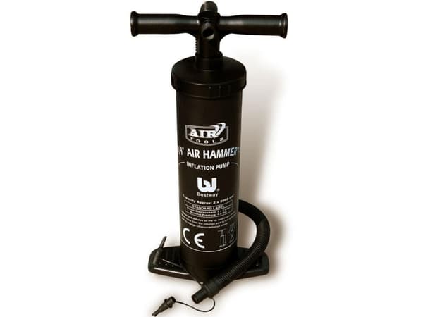 Bestway 62030, Gulvluftpumpe, Gummibåt, Sort, 3,5 l/syklus, 480 mm, 935 g