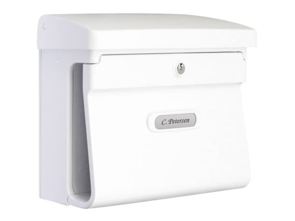 Burg Wächter 12590 BREMEN 885 W Postkasse Plastic Hvid Nøglelås