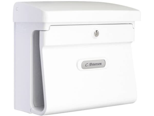 Burg Wächter 12590 BREMEN 885 W Postkasse Plastic Hvid Nøglelås