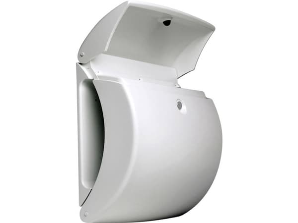Burg Wächter 12800 KIEL 886 W Postkasse Plastic Hvid Nøglelås