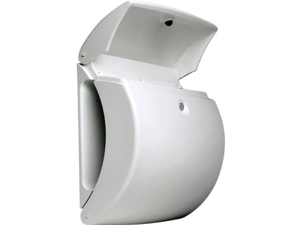 Burg Wächter 12800 KIEL 886 W Postkasse Plastic Hvid Nøglelås