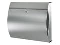 Pikkukuva 3 / 4: Burg-Wächter Mailbox With Newspaper Compartment Without Nameplate, Stainless