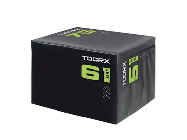 Toorx AHF-199, Yksi plyobox-hyppylaatikko, Vaahto, Polystyreeni, Musta, 76 cm, 61 cm, 51 cm