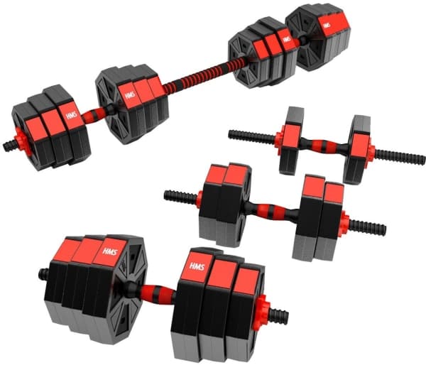 HMS Dumbbell Composite Barbell 20 Kg (SGC20)