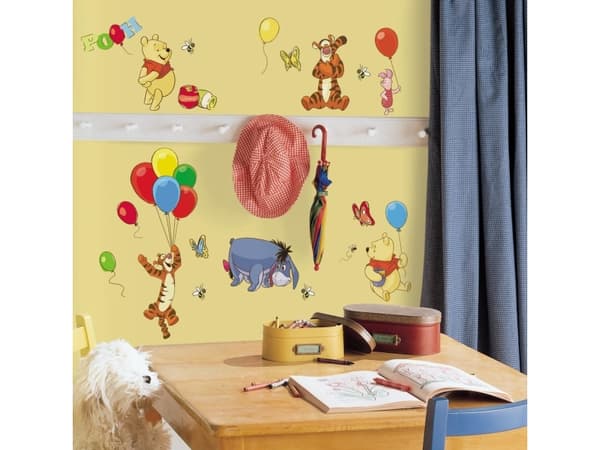 Peter Plys Wallstickers