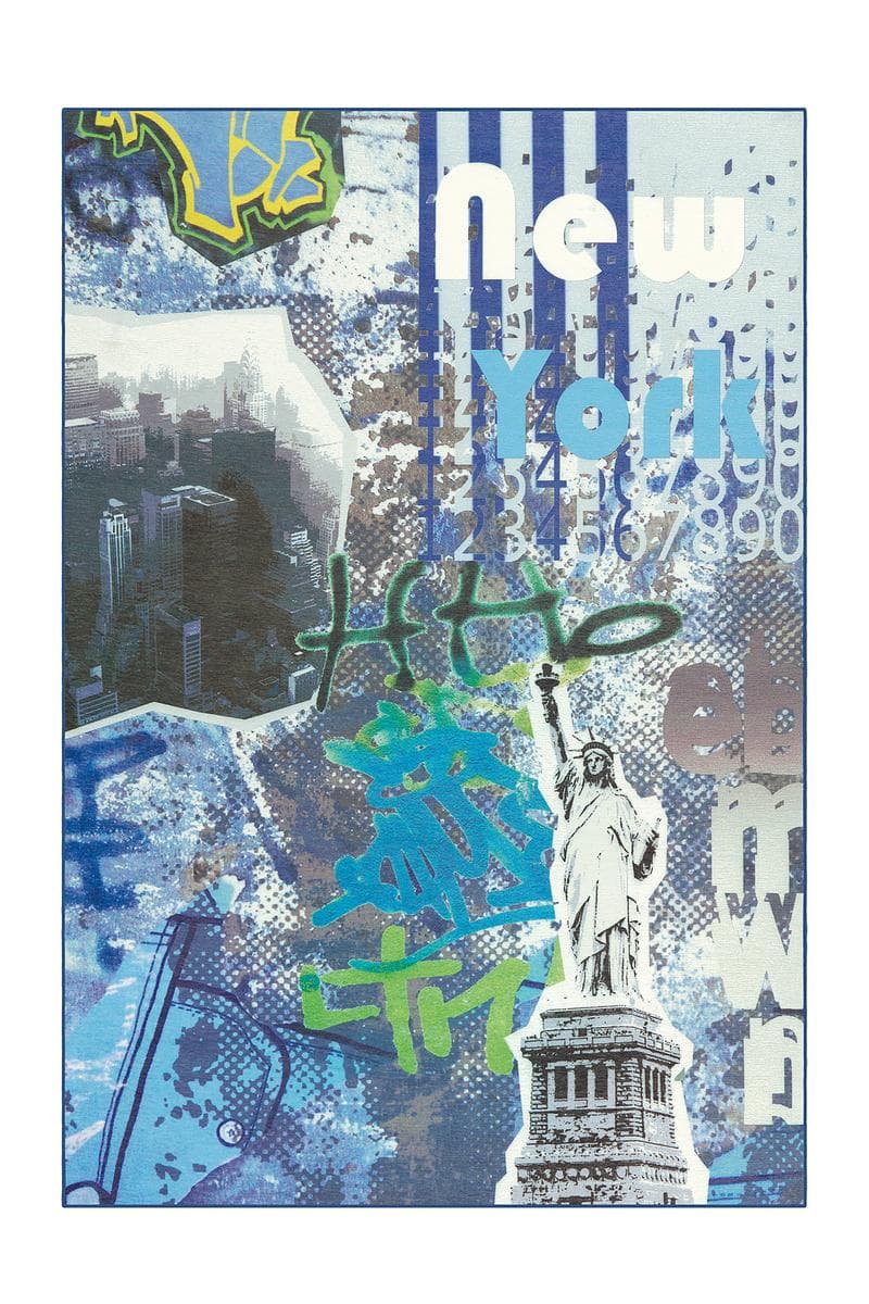Ferdes Matta Dojo Blå NYC 160x230cm
