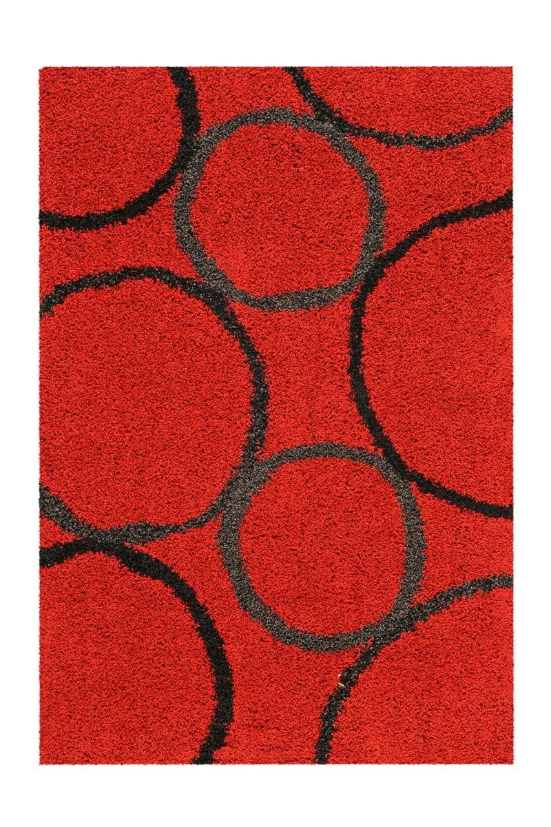 Gerston Matta Hor Röd/Svart 120x170cm