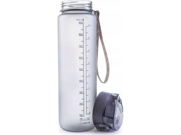 G21 Flaske med tut, grå 1000 ml
