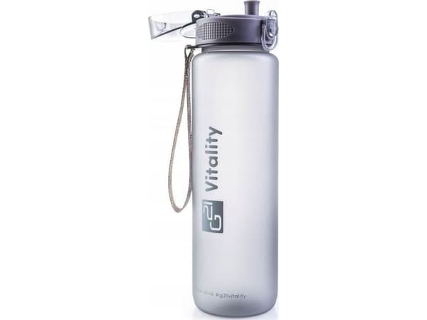 G21 Flaske med tut, grå 1000 ml