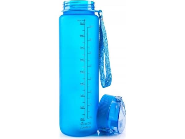 G21 Bottle G21 1 liter with a measure BPA Free blue