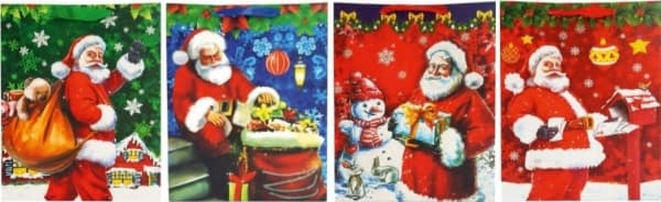 JU-PITER Julklappspåse 7001C 18x23x10cm p12, pris per 1 st
