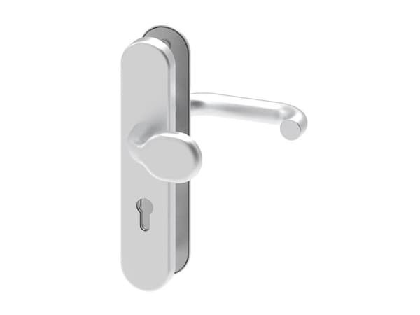 BASI 7509-0101, Passasjespak, Inne & Ute, Aluminium, Aluminium, Matt, EN 1906, DIN 18257