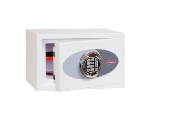 Phoenix Safe Co. SS1181E, Frittstående safe, Hvit, Elektronisk, 7 l, Stål, 1 hyller