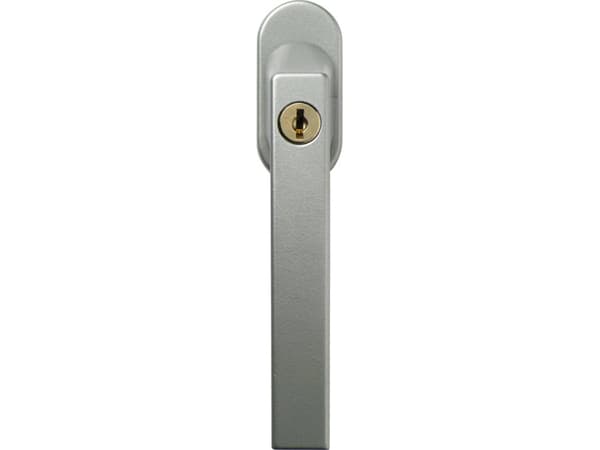 ABUS FG210 S, Vinduslåsingshåndtak, Sølv, Monokromatisk, Sylinderlås, 1 stykker
