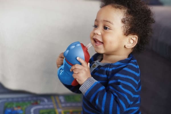 Philips AVENT Sugrörsmuggen Bendy, 200 ml 9 m+, 1-pack sugrörsmugg, Dryckesmugg, 9 månad (er), Blå, Röd, Indonesien, 200 ml, 1 styck