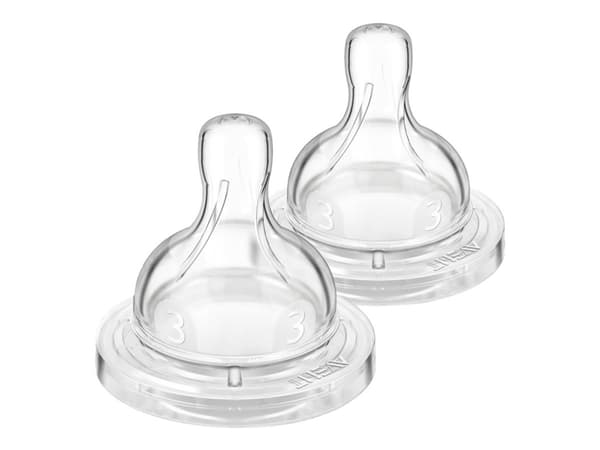 Philips Avent SCF633 - Medium flow nipple (en pakke 2)