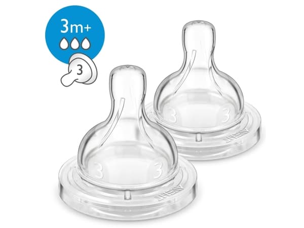 Philips Avent SCF633 - Medium flow nipple (en pakke 2)
