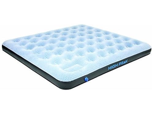 High Peak 40027, Dobbel Madrass, Dobbeltseng (King size), Rektangel, Inne & Ute, Innebygd luftpumpe