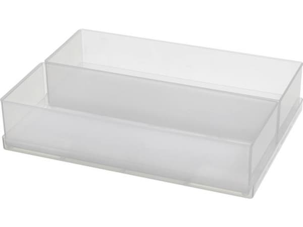 raaco 136488, Jakajasarja, Läpinäkyvä, Polypropeeni (PP), 220 mm, 160 mm, 47 mm