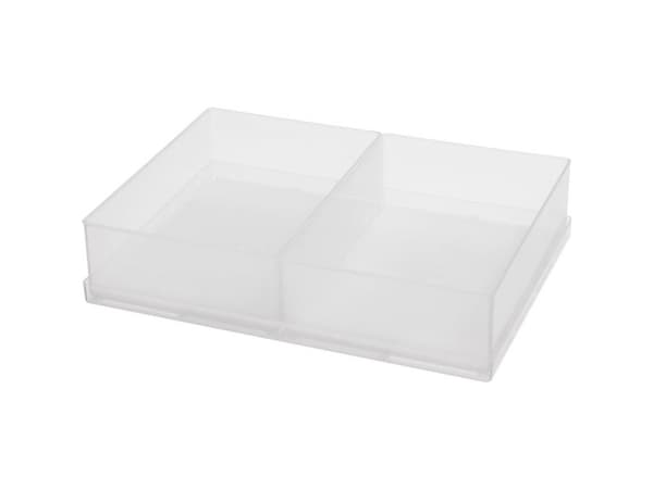raaco 136495, Set med avdelare, Transparent, Polypropylen (PP), 220 mm, 160 mm, 47 mm