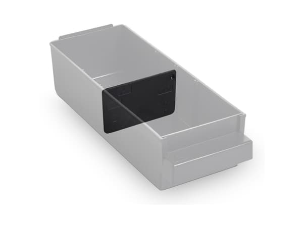 raaco ESD 150-00, Skillesett, Sort, Polypropylen (PP), Drawer 150-00, 52 mm, 1,6 mm