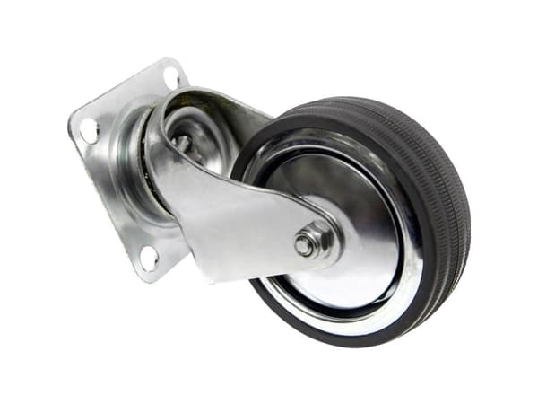 Toolcraft TO-5137911, Svart, Krom, 70 kg, Gummi, 1 stykker, 8 cm